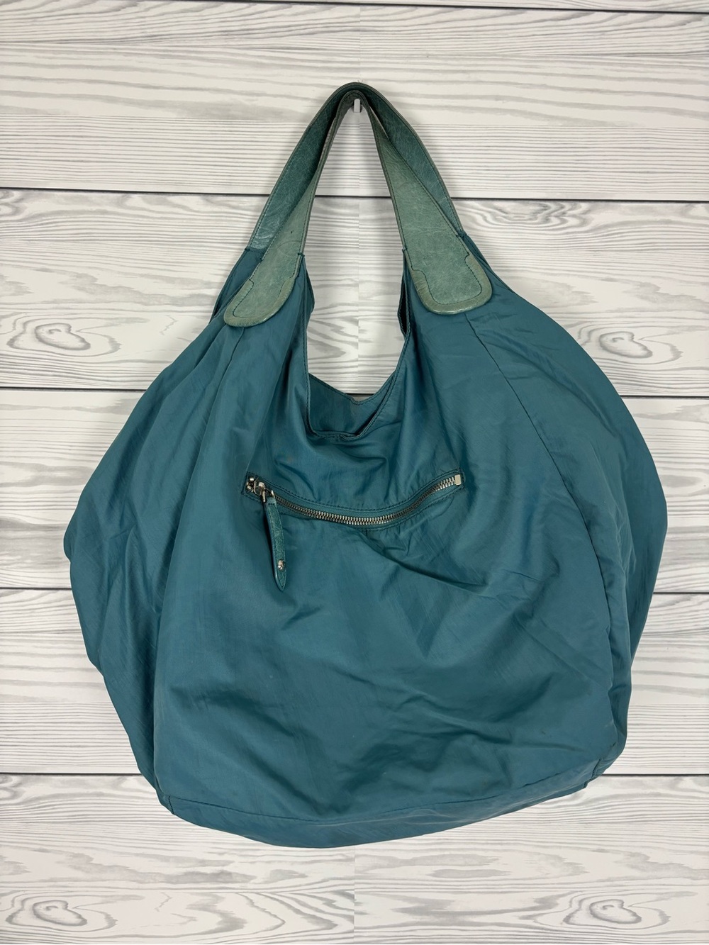 VTG HOBO INTERNATIONAL PURSE BAG TEAL